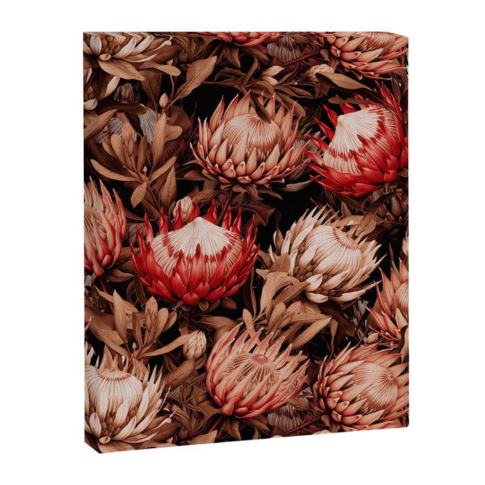 Protea Garden Night Canvas Print Gallery Image 1