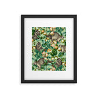 RACCOON AND FRUITS Framed Art Print Gallery Image 6