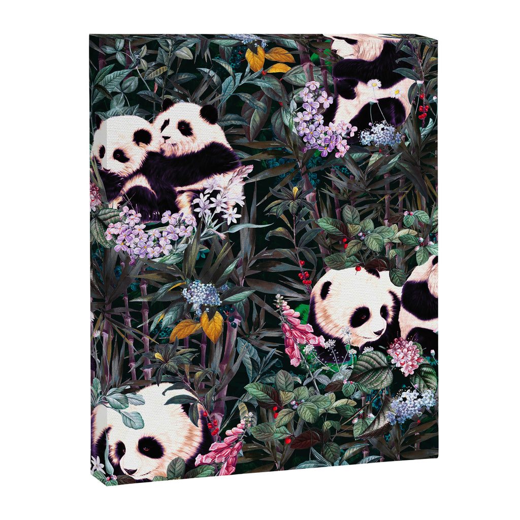 Rainforest Pandas Canvas Print Gallery Image 6