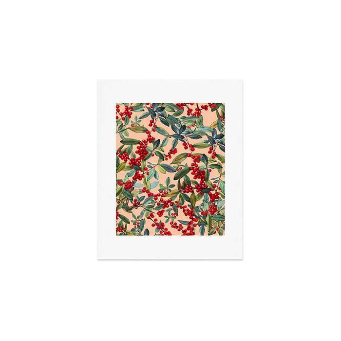Red Chokeberry Art Print Gallery Image 1