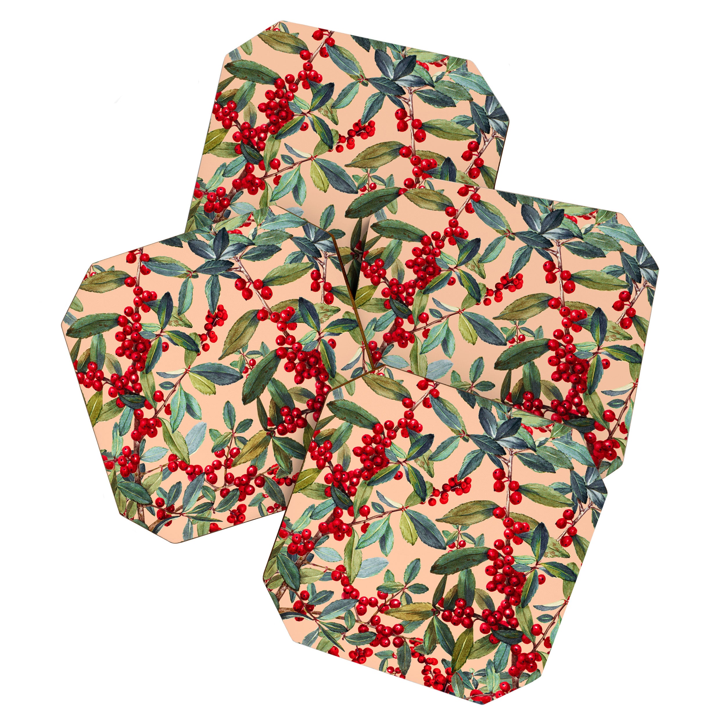 Red Chokeberry Coaster Gallery Image 1