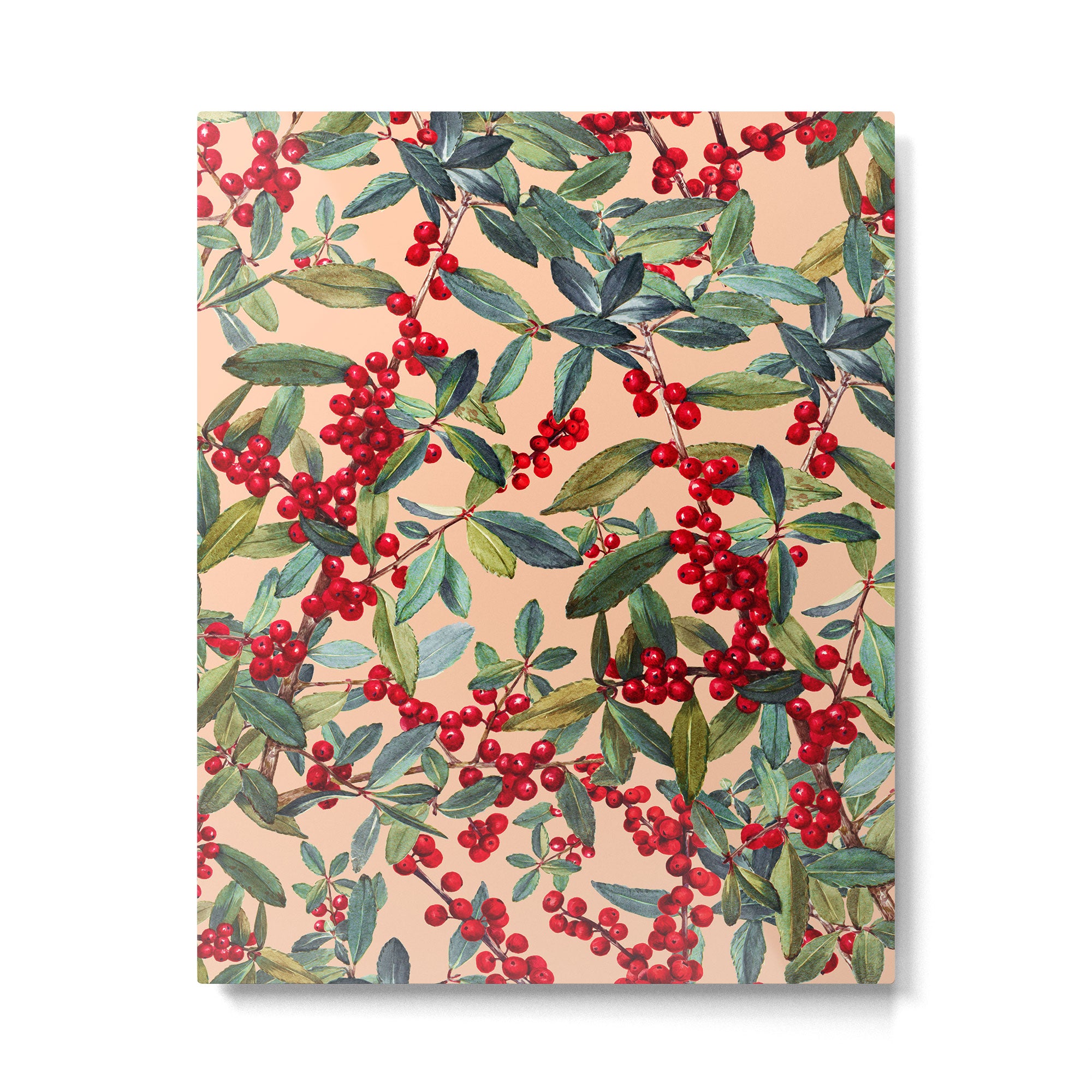Red Chokeberry Metal Print Gallery Image 4