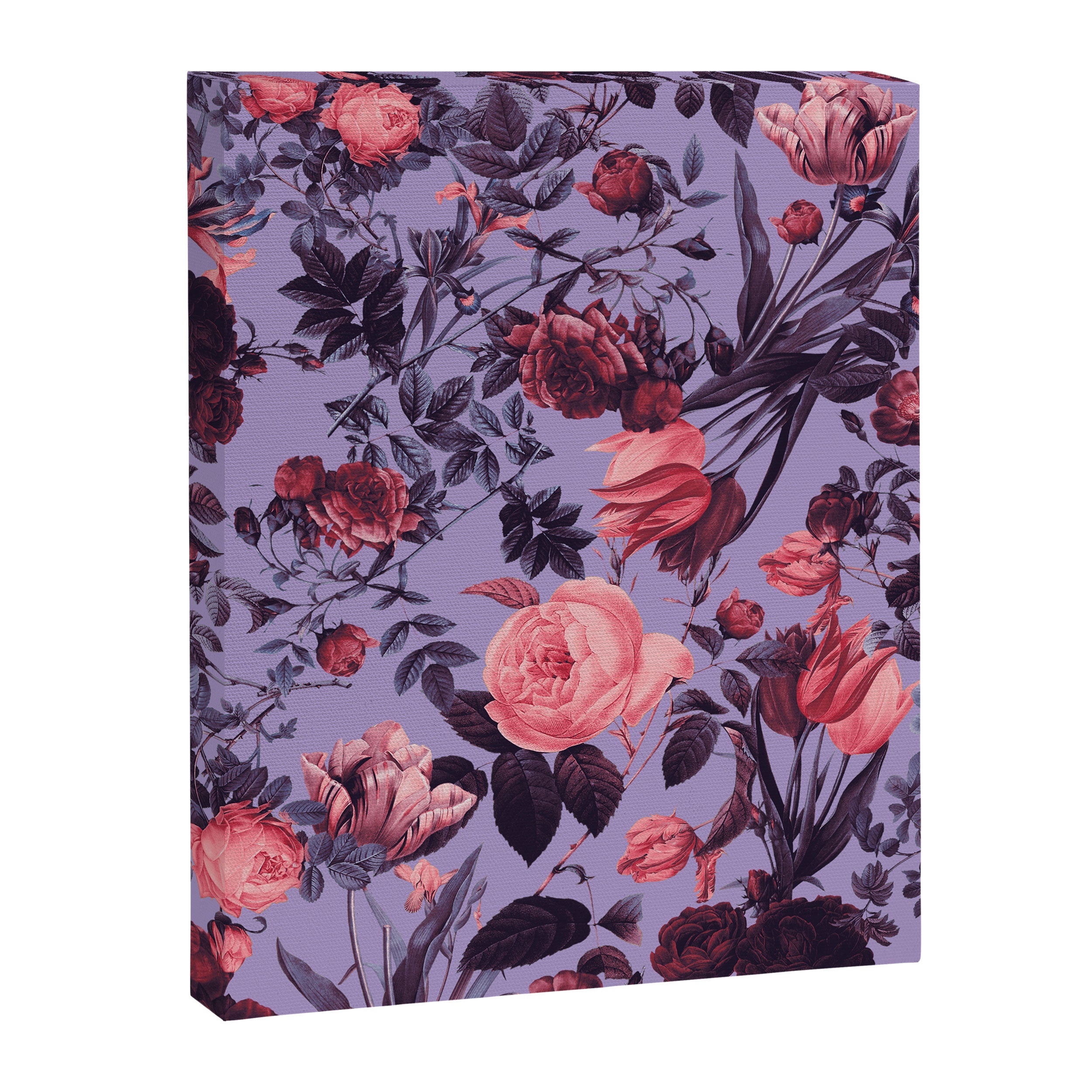 Romantic Floral Pattern Canvas Print Gallery Image 6