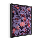 Romantic Floral Pattern Framed Canvas Print Gallery Image 2