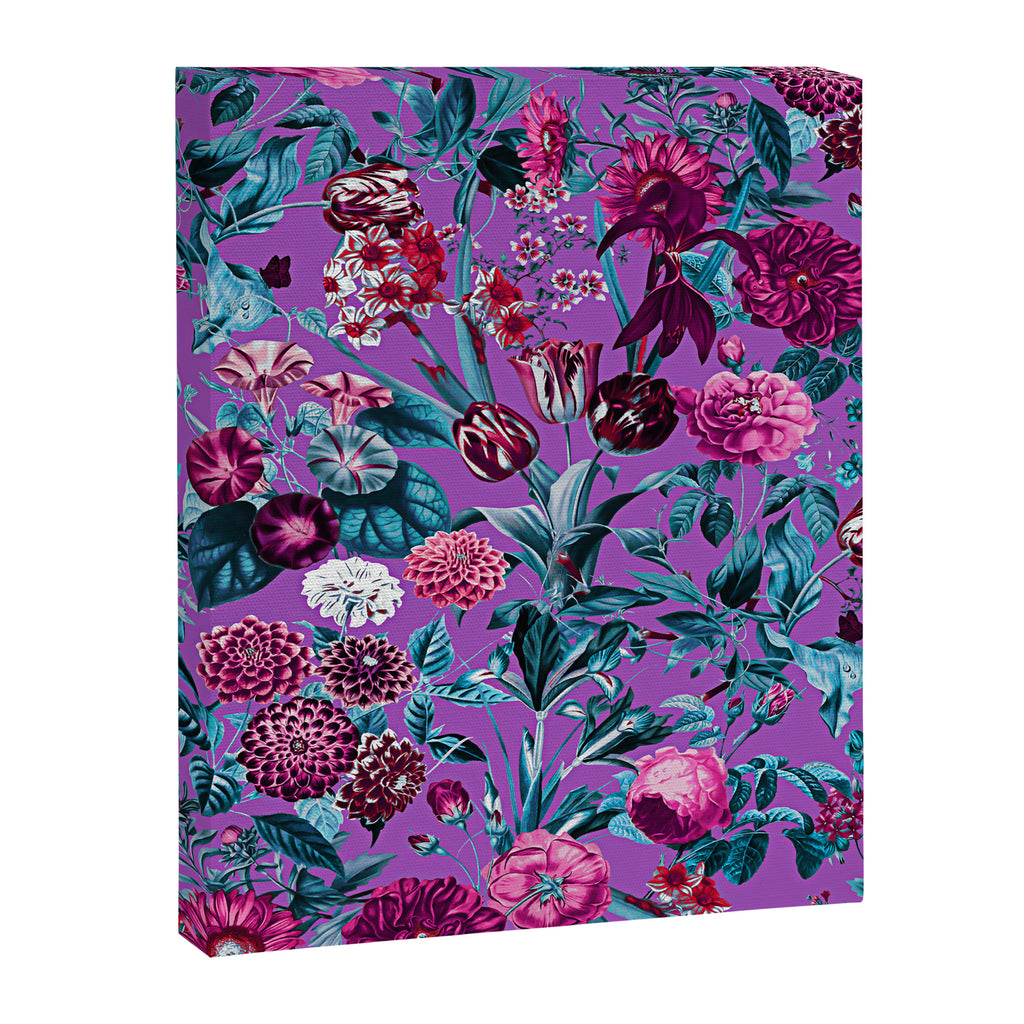 Romantic Floral Pattern Canvas Print Gallery Image 6