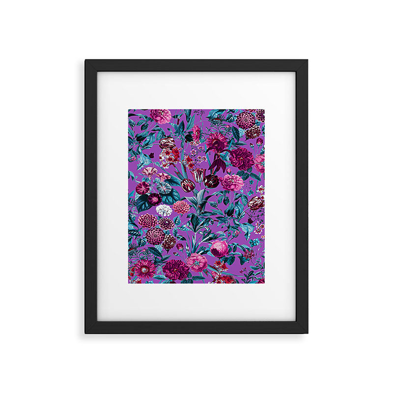 Romantic Floral Pattern Framed Art Print Gallery Image 5