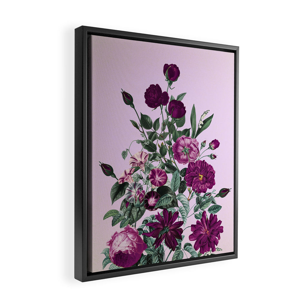 Romantic Garden III Framed Canvas Print Gallery Image 2