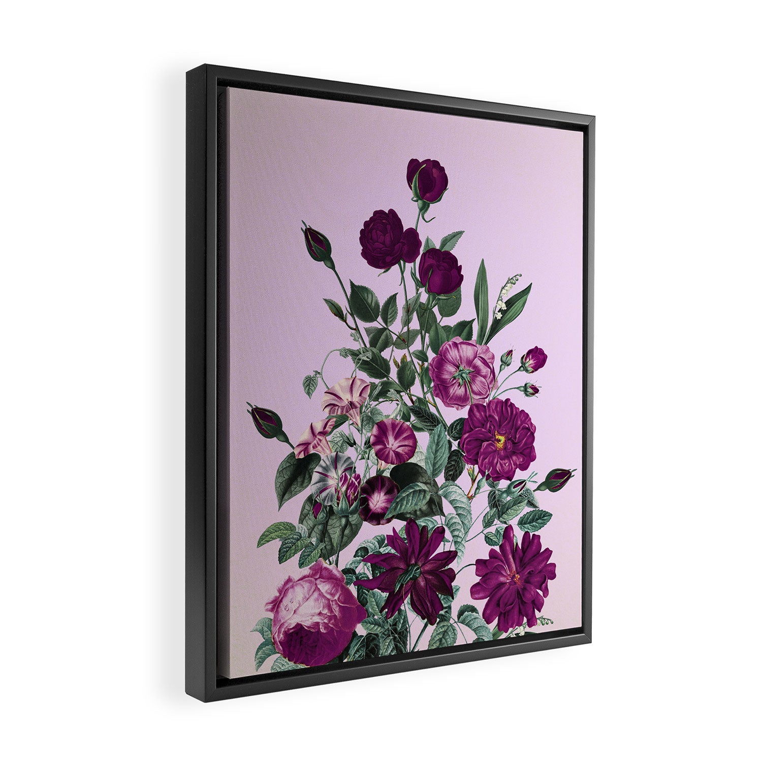 Romantic Garden III Framed Canvas Print Gallery Image 2