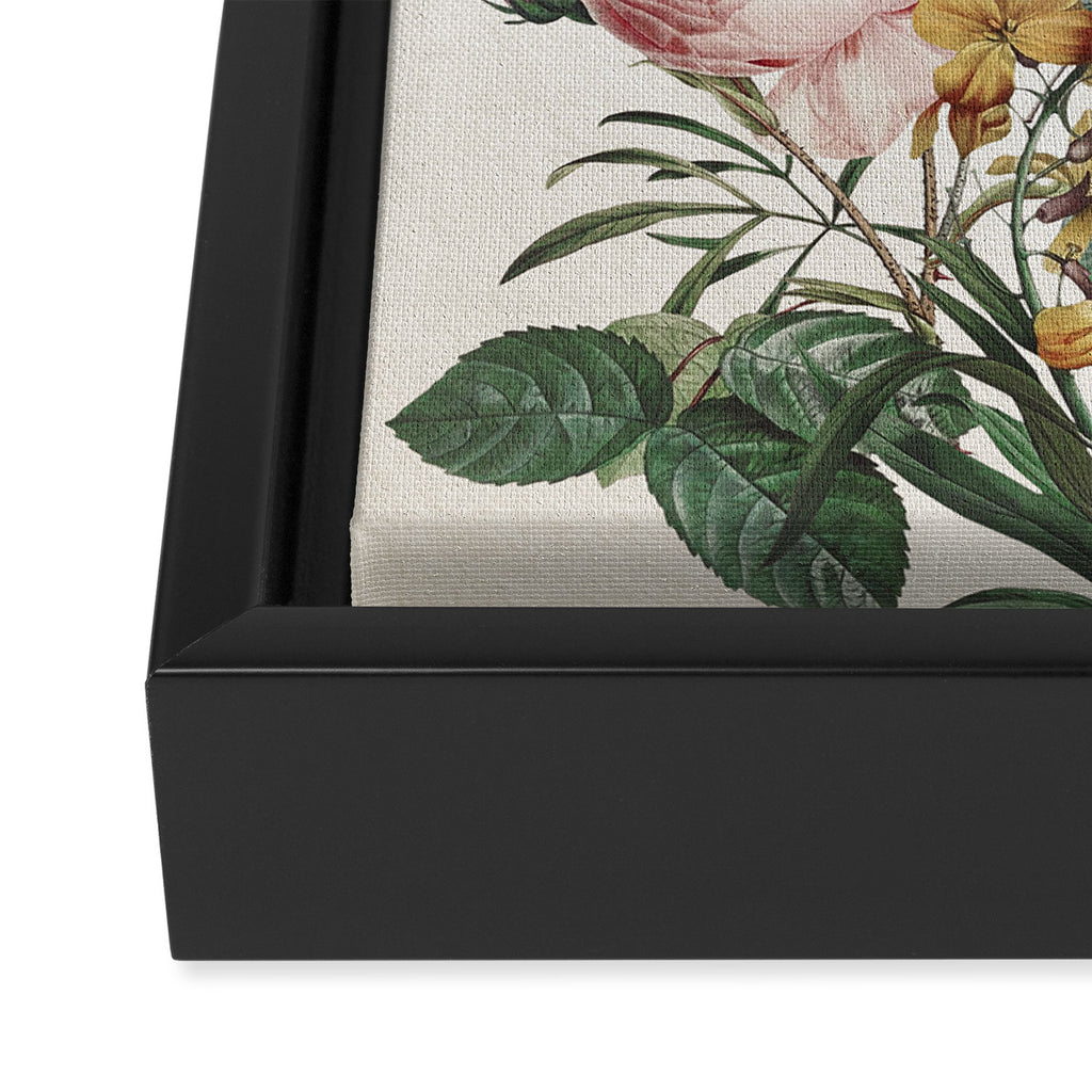 Romantic Garden Framed Canvas Print Gallery Image 3