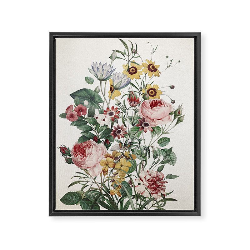 Romantic Garden Framed Canvas Print Gallery Image 6