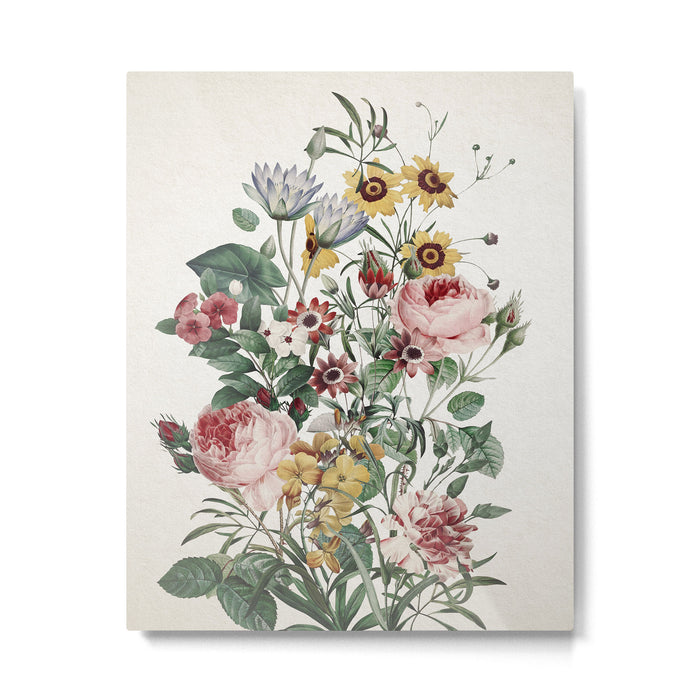 Romantic Garden Metal Print Gallery Image 1