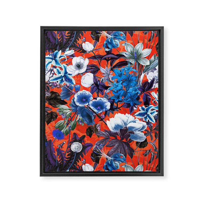Romantic Garden IX Framed Canvas Print Gallery Image 1