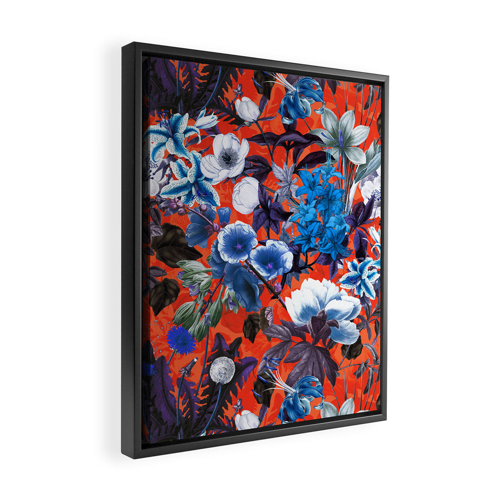 Romantic Garden IX Framed Canvas Print Gallery Image 2