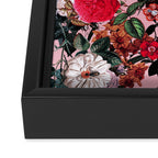 Romantic Garden X Framed Canvas Print Gallery Image 3