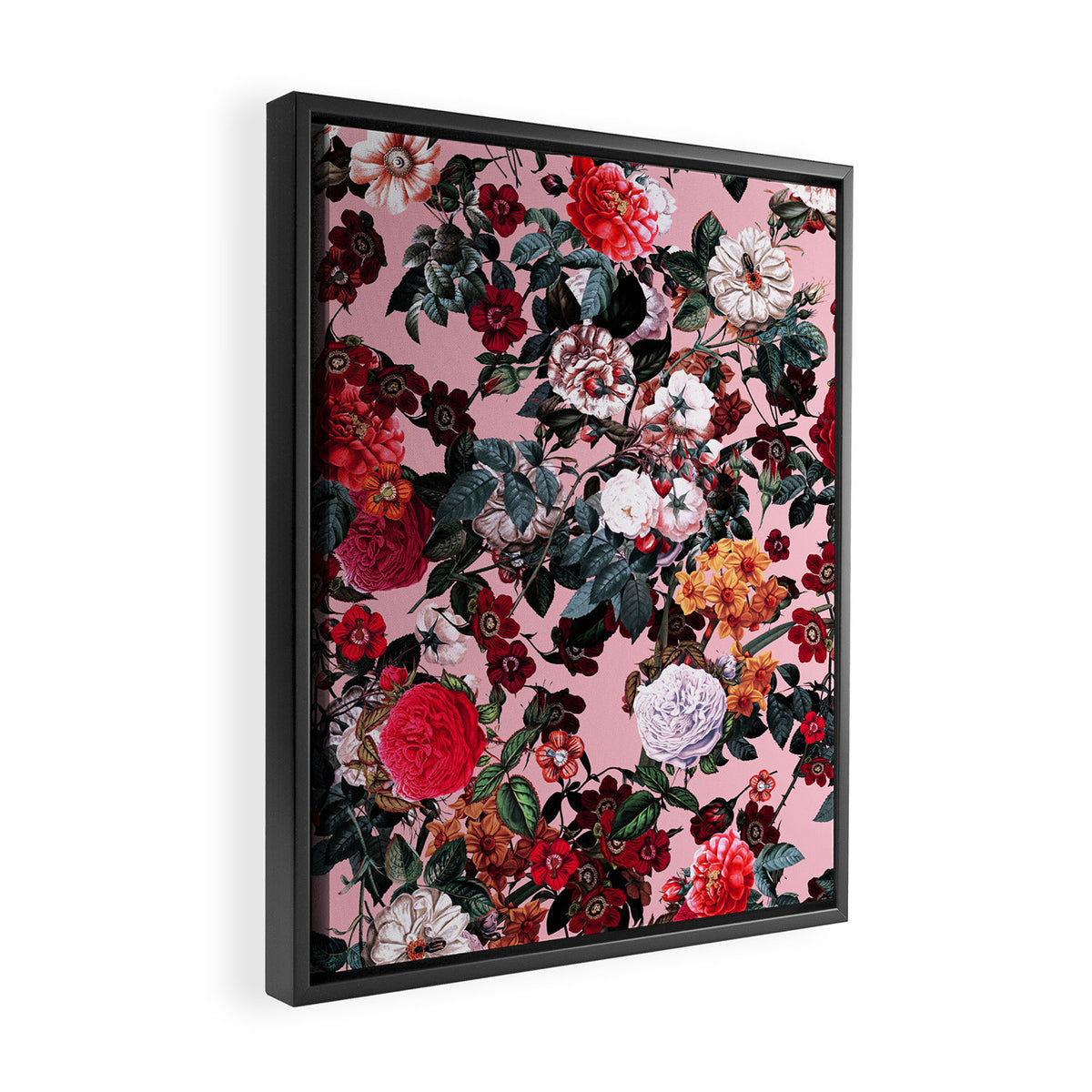 Romantic Garden X Framed Canvas Print Gallery Image 2