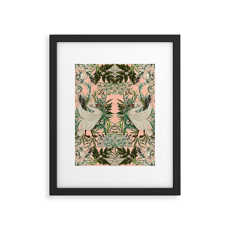 Romantic Swan Framed Art Print Gallery Image 5