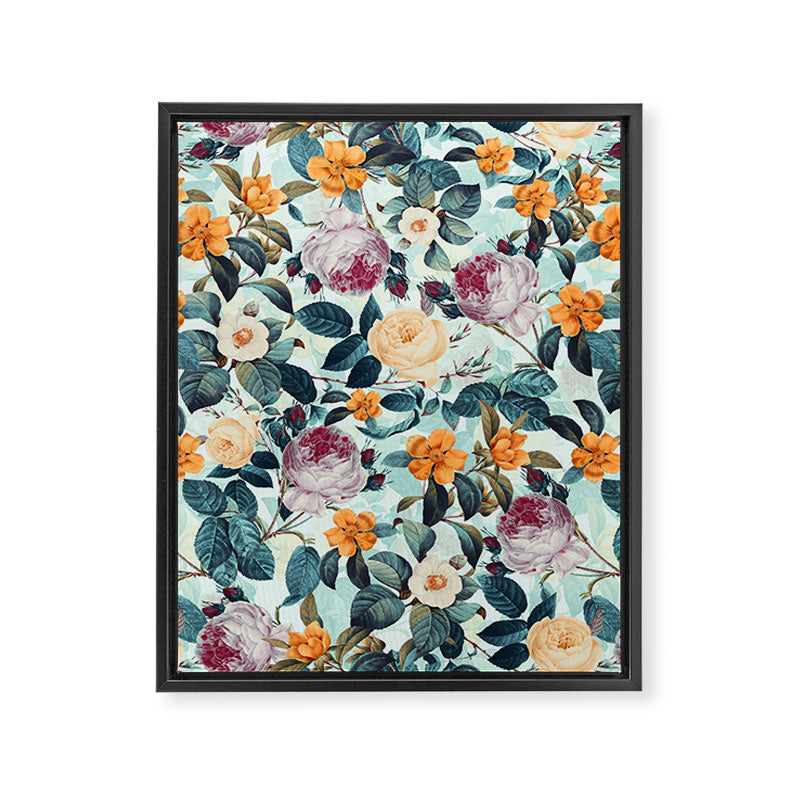 Rose Garden Framed Canvas Print Gallery Image 6