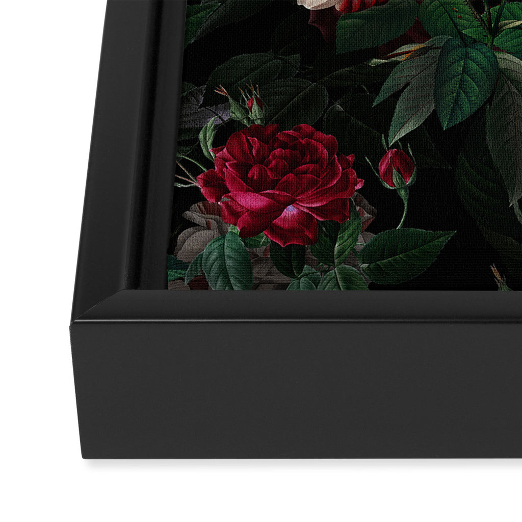 Rose Garden Framed Canvas Print Gallery Image 3