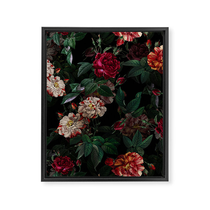 Rose Garden Framed Canvas Print Gallery Image 1