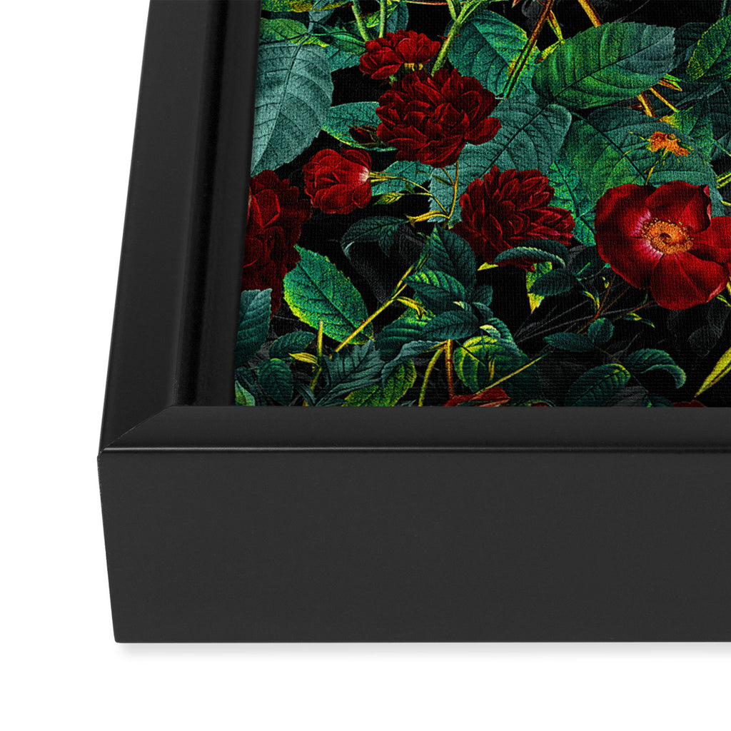 Rose Garden Framed Canvas Print Gallery Image 3