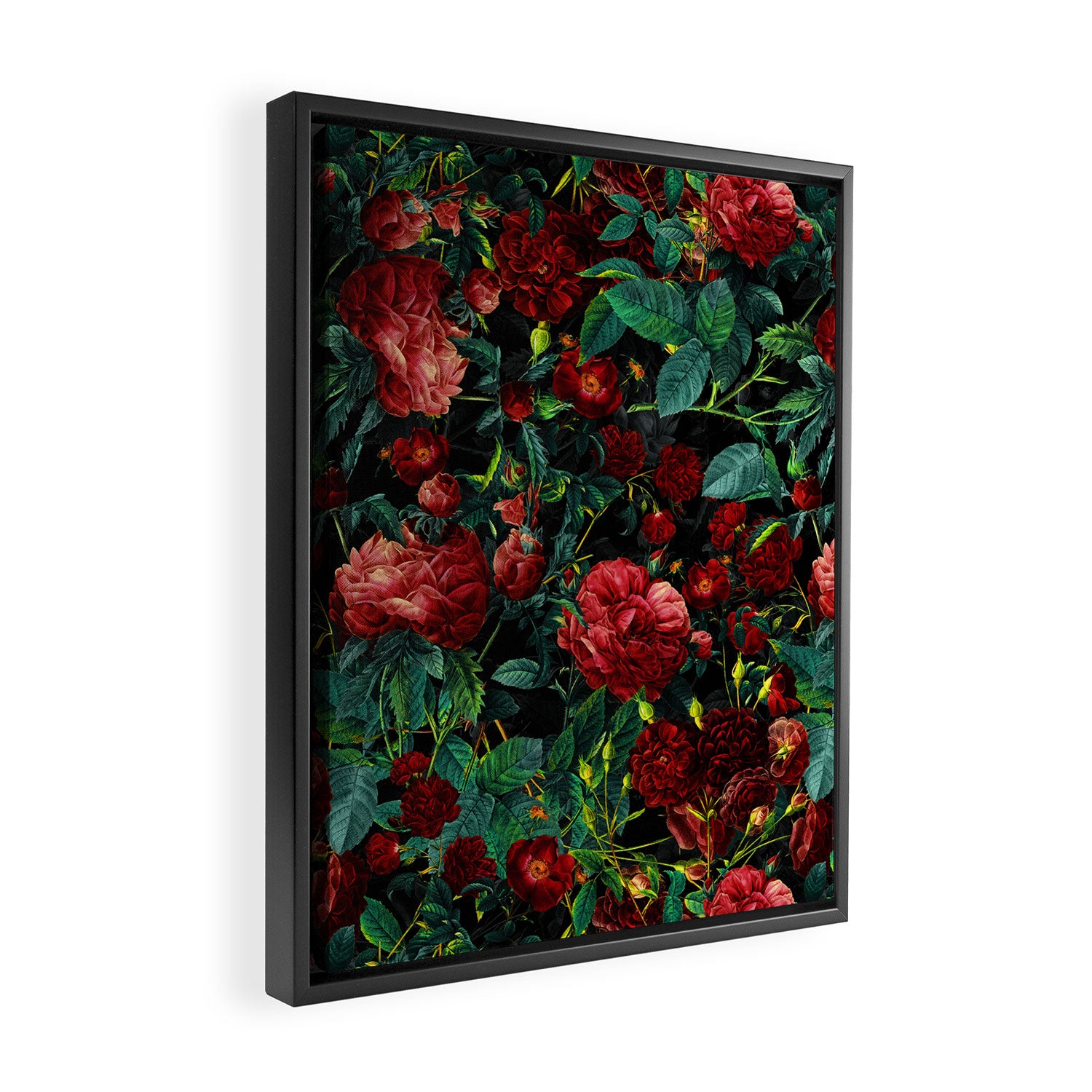 Rose Garden Framed Canvas Print Gallery Image 2