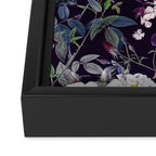 Rose Garden - Night II Framed Canvas Print Gallery Image 3