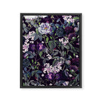 Rose Garden - Night II Framed Canvas Print Gallery Image 6