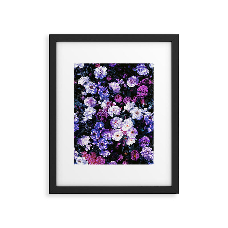 Rose Garden - Night III Framed Art Print Gallery Image 5