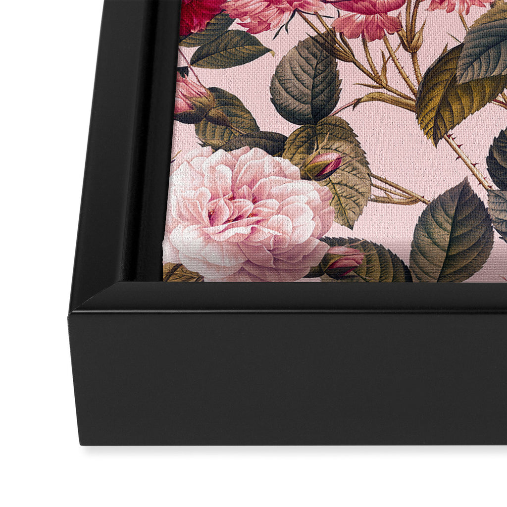 Rose Garden V Framed Canvas Print Gallery Image 3