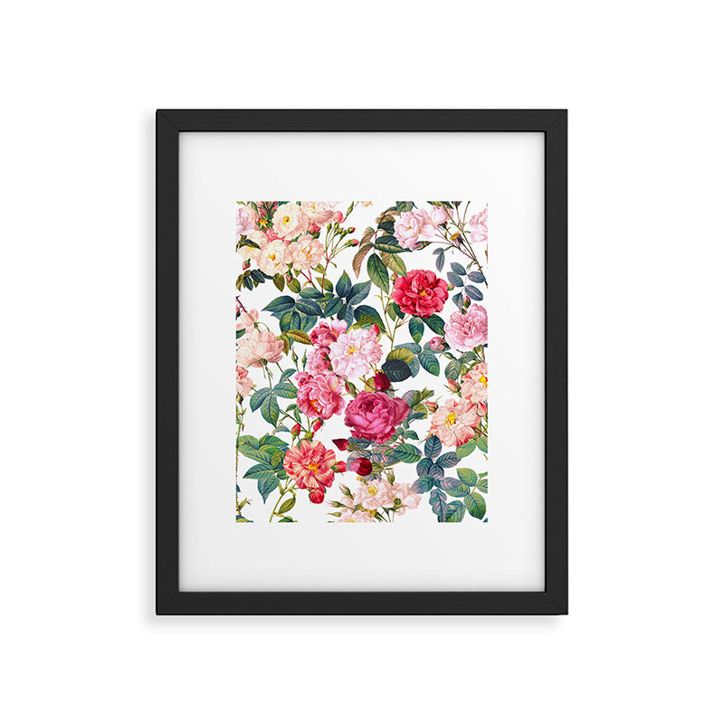 Rose Garden VII Framed Art Print Gallery Image 5