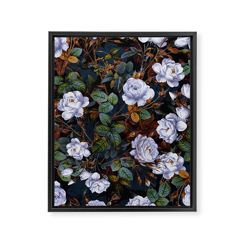 Rose Garden VIII Framed Canvas Print Gallery Image 6