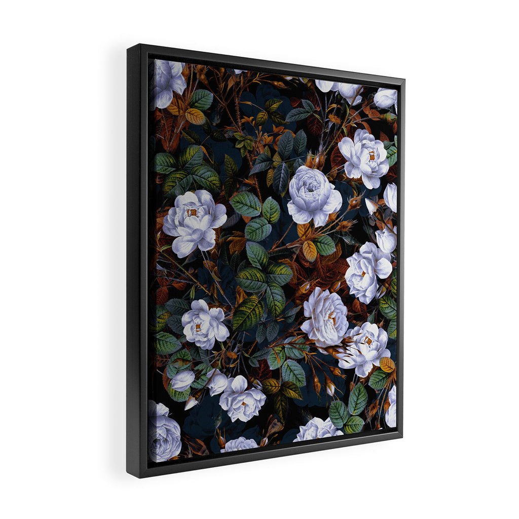 Rose Garden VIII Framed Canvas Print Gallery Image 2