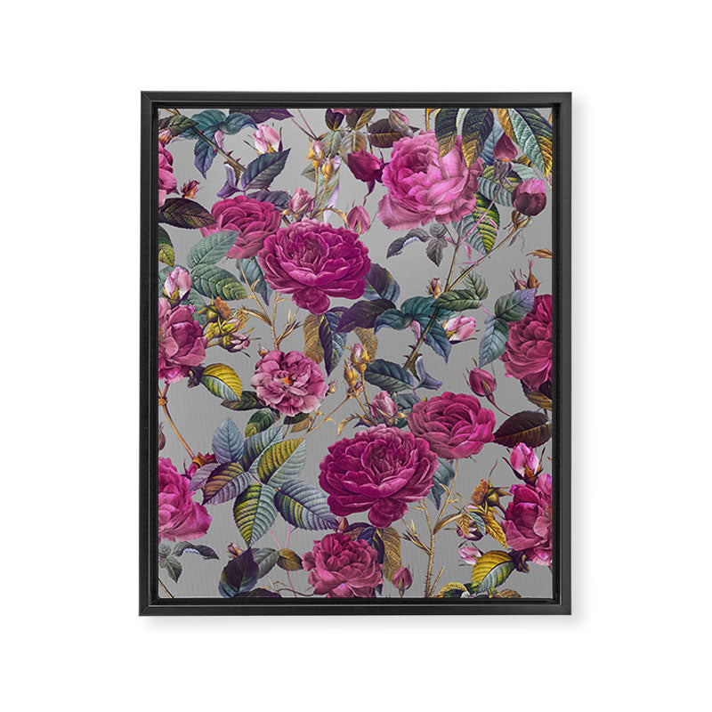 Rose Garden XI Framed Canvas Print Gallery Image 6