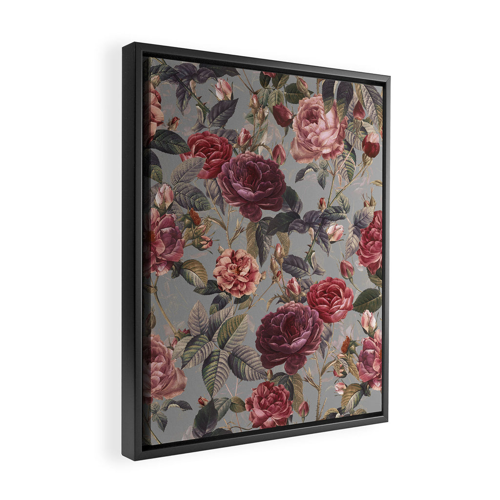 Rose Garden XI - II Framed Canvas Print Gallery Image 2