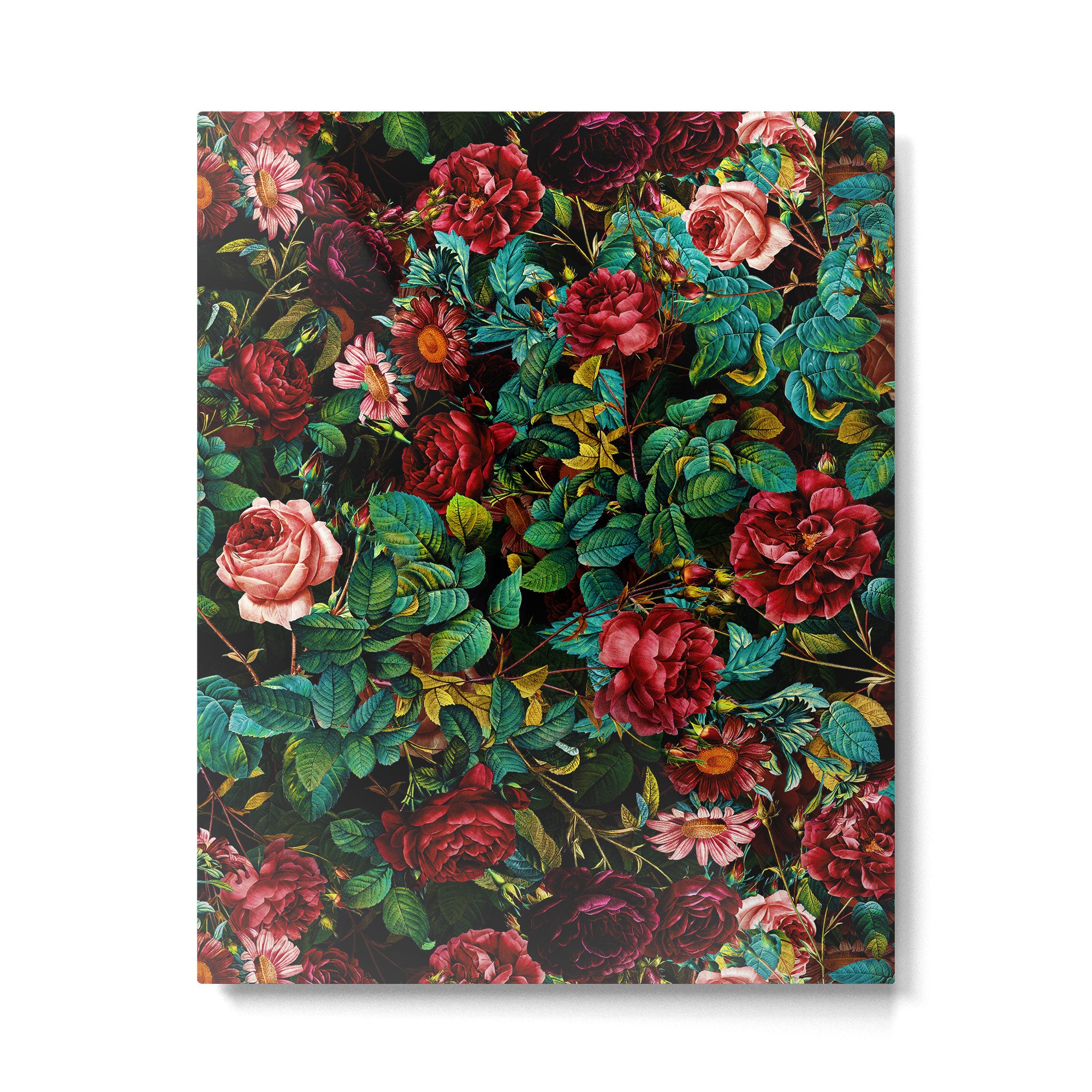 Rose Night Garden Metal Print Gallery Image 6