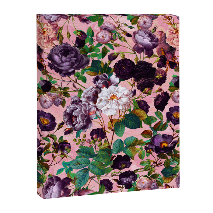 Rose Pink Garden Canvas Print Gallery Image 1