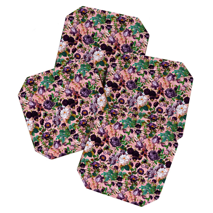 Rose Pink Garden Coaster Gallery Image 1