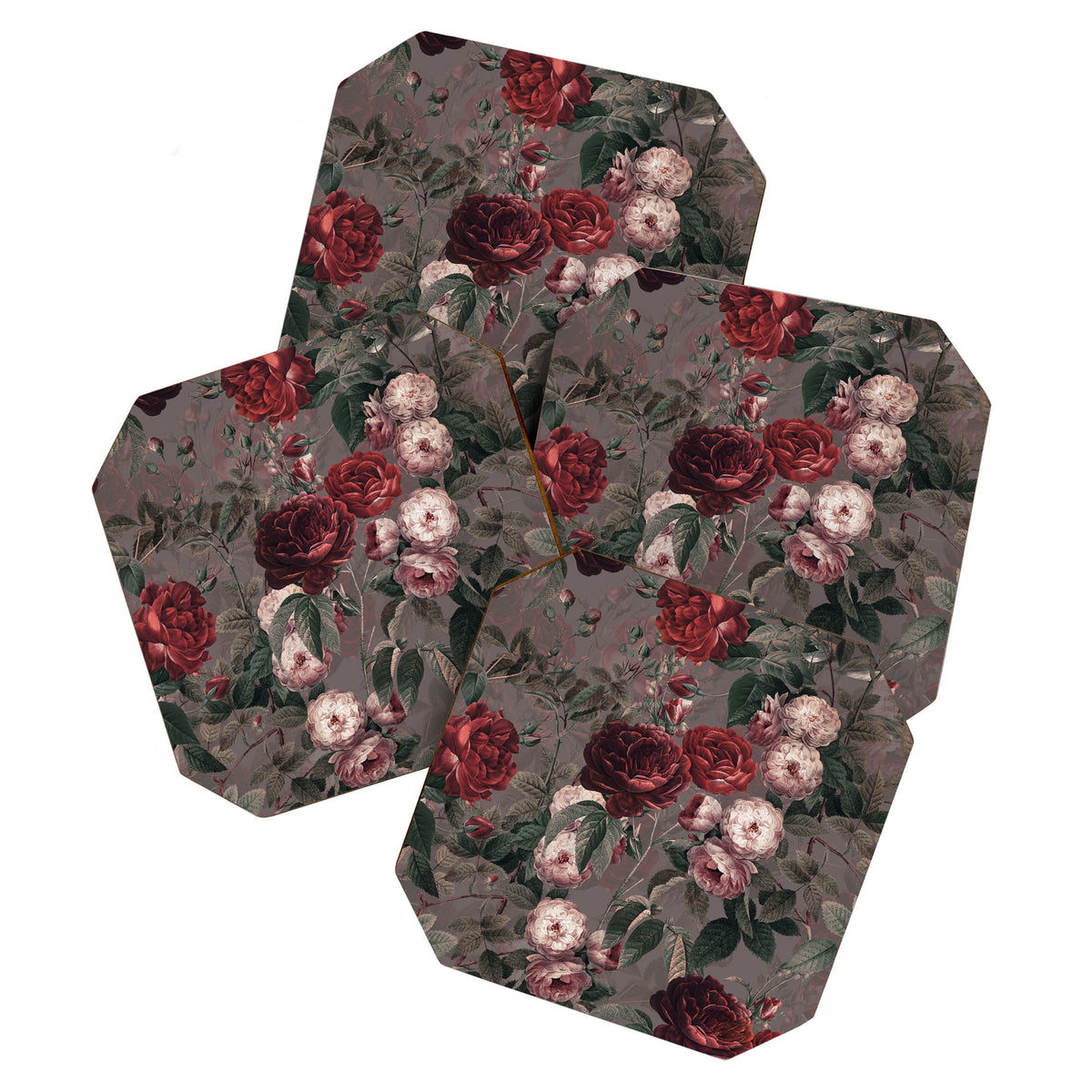 Roses in the Dark IV Coaster Gallery Image 1