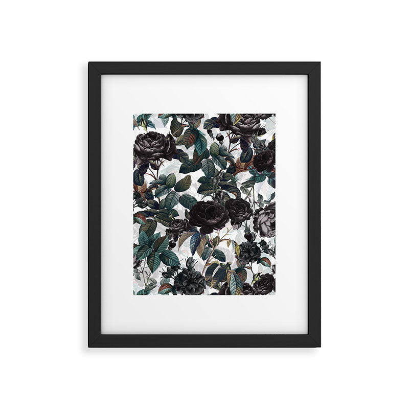 Roses in the Dark Framed Art Print Gallery Image 5