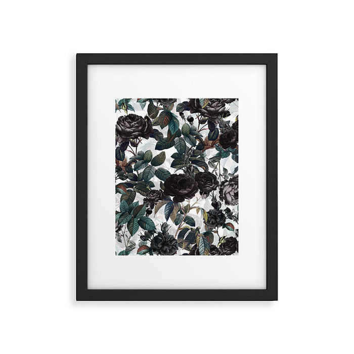 Roses in the Dark Framed Art Print Gallery Image 1
