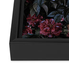 Roses Moon Garden Framed Canvas Print Gallery Image 3