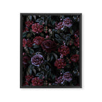 Roses Moon Garden Framed Canvas Print Gallery Image 6