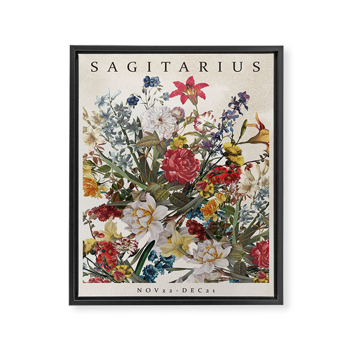 SAGITARIUS Framed Canvas Print Gallery Image 1