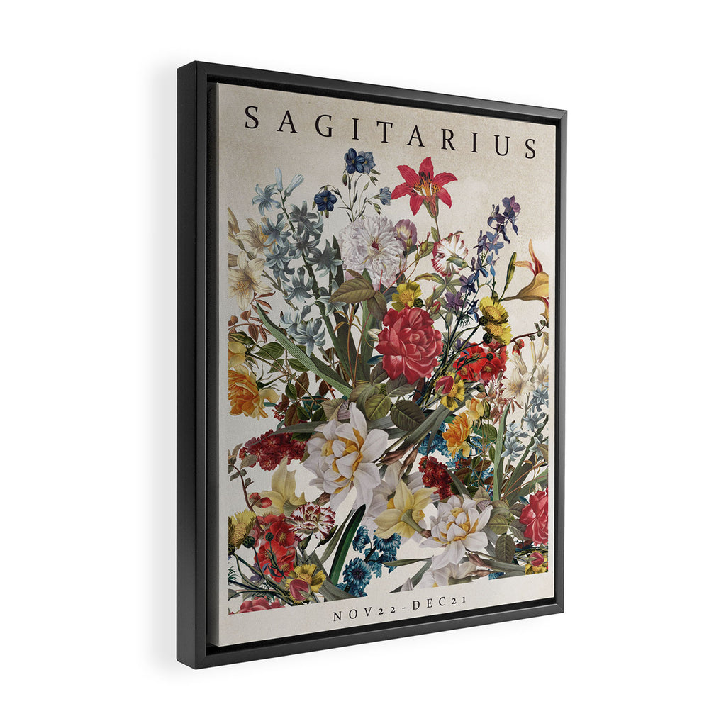 SAGITARIUS Framed Canvas Print Gallery Image 2