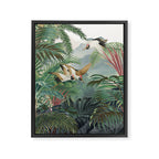 Sarus crane in the forest Framed Canvas Print Gallery Image 8