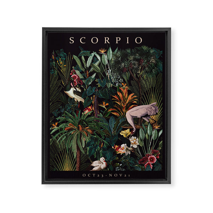SCORPIO II Framed Canvas Print Gallery Image 1