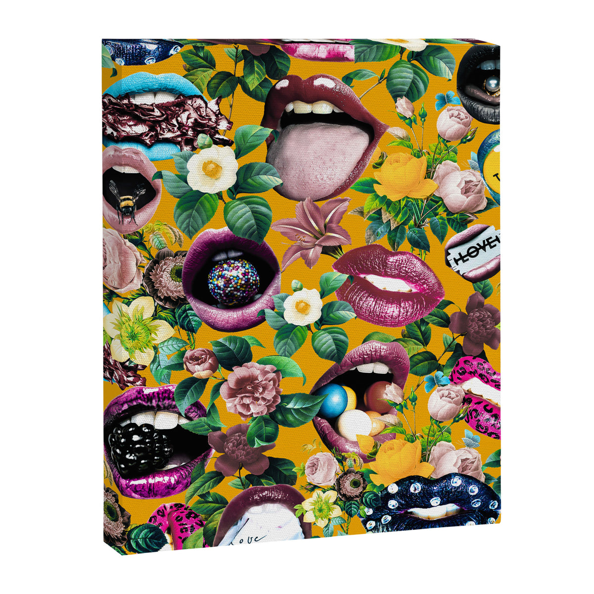 Sexy Floral Garden Canvas Print Gallery Image 6