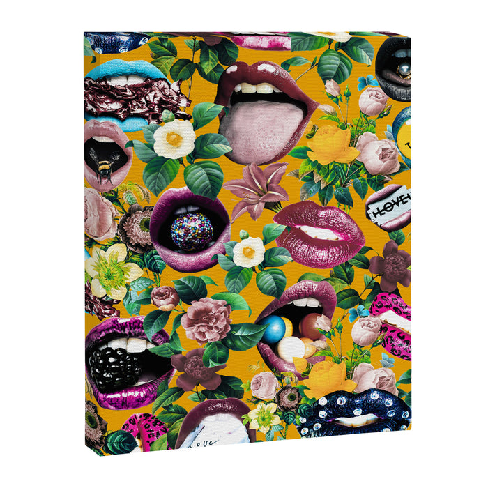 Sexy Floral Garden Canvas Print Gallery Image 1