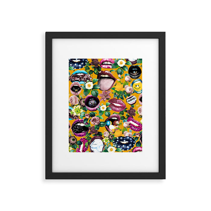 Sexy Floral Garden Framed Art Print Gallery Image 1