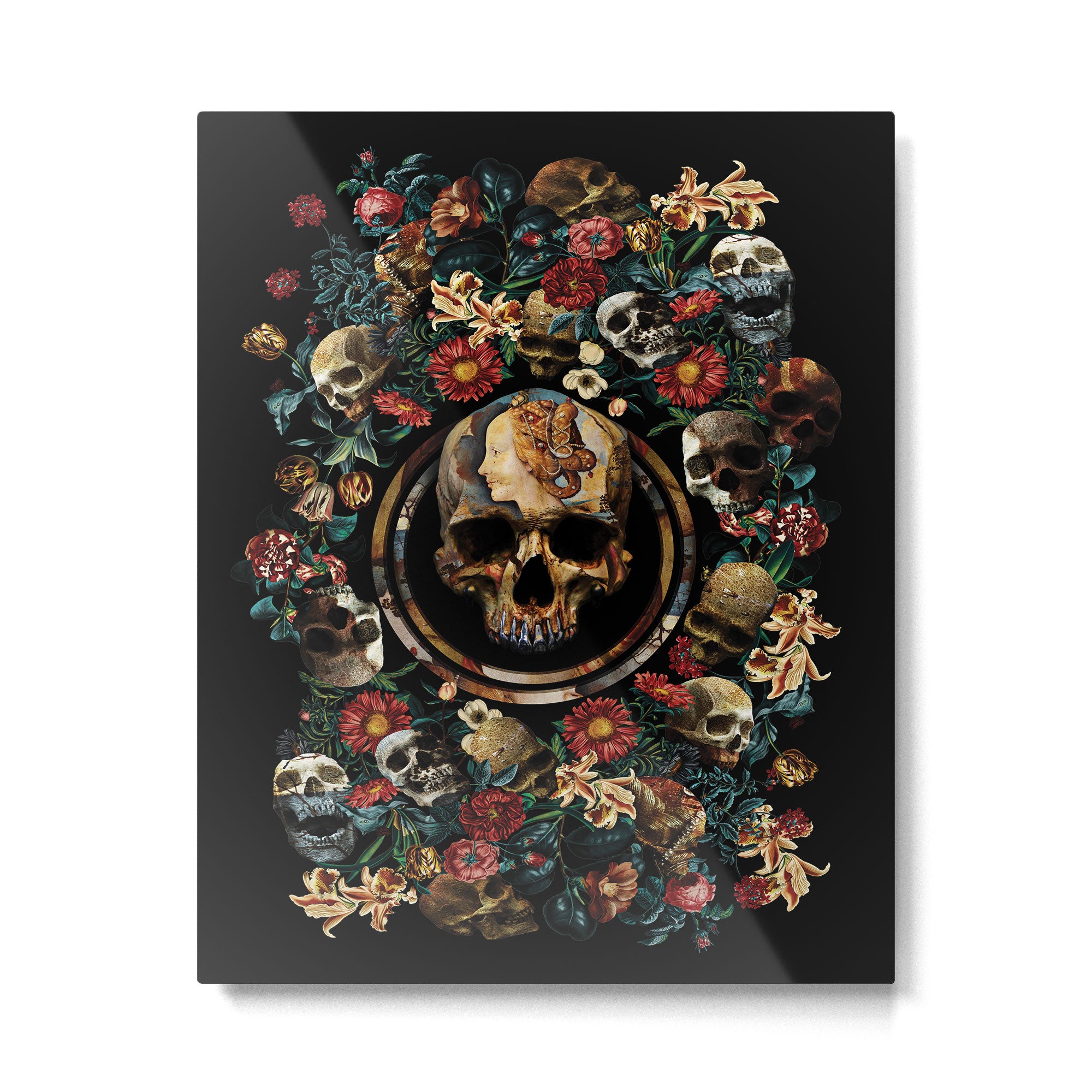 SIMONETTA IANVENSIS VESPVCCIA Metal Print Gallery Image 4